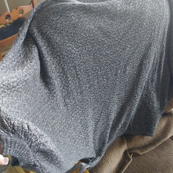 Express Sparkle Balloon Blouse - Picture 5 of 8